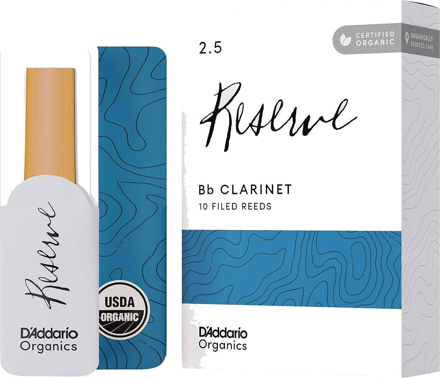 D'Addario Reserve Orgânico Bb Palhetas